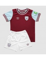 West Ham United Domácí dres pro děti 2024-25 Krátký Rukáv (+ trenýrky)